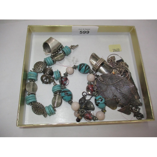 599 - Selection of Silver and Other Jewellery