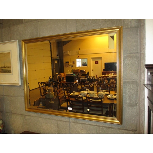 670 - Large Gilt Frame Wall Mirror, 84x109cm