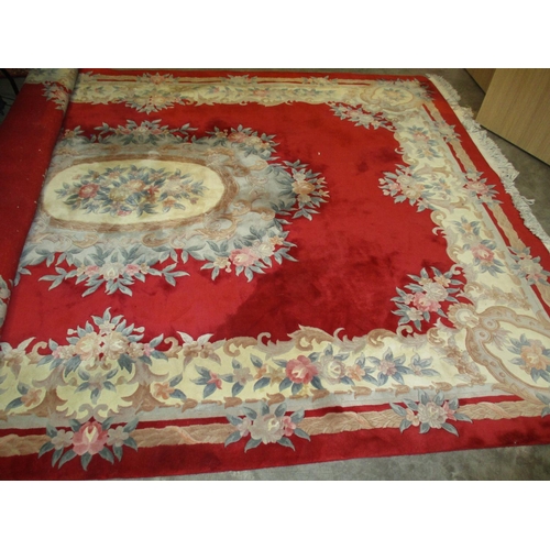 674 - Chinese Wool Carpet, 400x275cm