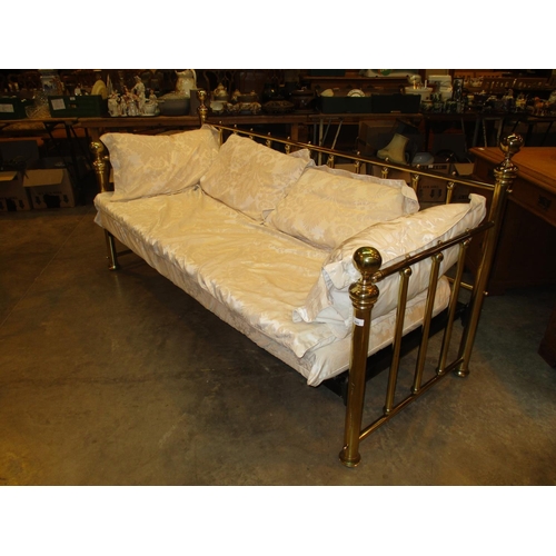 686 - Brass 5ft Long Day Bed