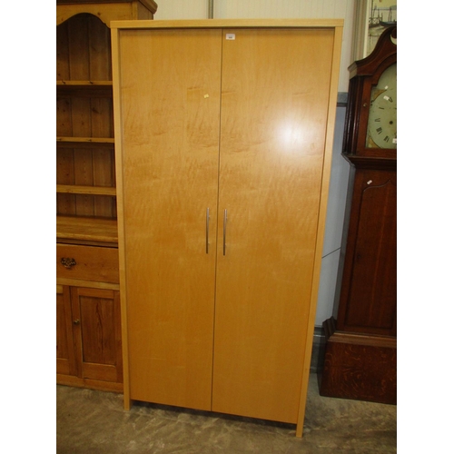 688 - Modern 2 Door Wardrobe, 98cm