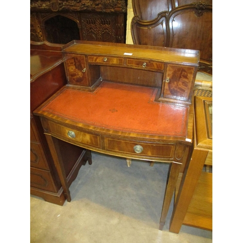 701 - Reproduction Mahogany Writing Table, 68cm