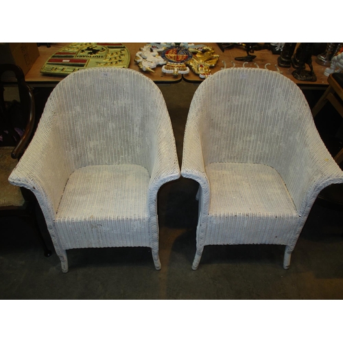 710 - Pair of Lloyd Loom Chairs