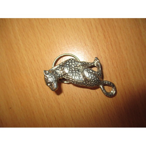 594 - Victorian Seal and a Leopard Key Ring