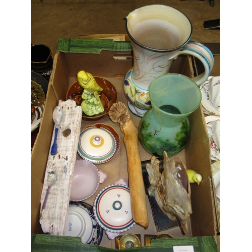 179 - Box with Poole and Other Decorative Ceramics etc