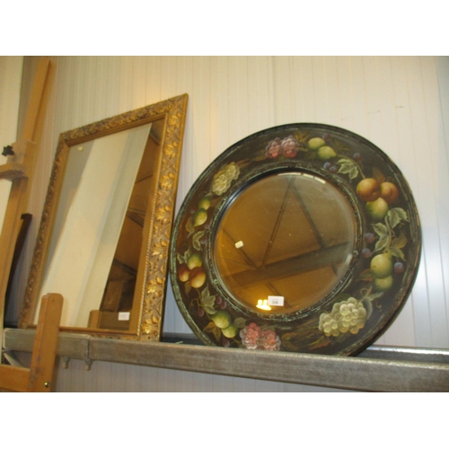 328 - Two Framed Wall Mirrors