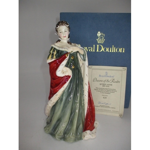 415 - Royal Doulton Queen Anne HN3141, with Certificate and Box