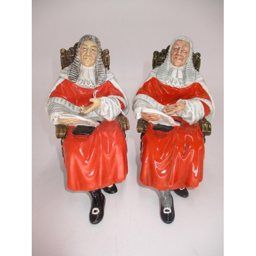 419 - Two Royal Doulton Figures, The Judge HN2443