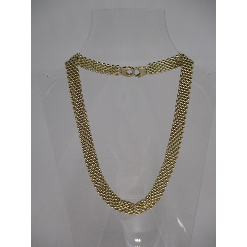 439 - 9ct Gold Multi Link Necklace, with Spare Links, 49.6g