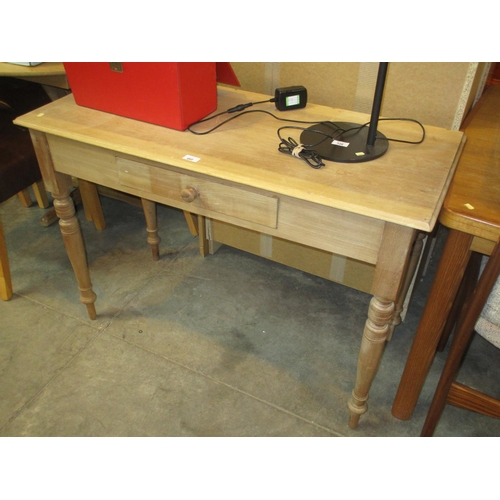 660 - Victorian Single Drawer Side Table, 107cm