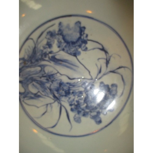 220 - Chinese Porcelain Blue and White Bowl, 41cm diameter