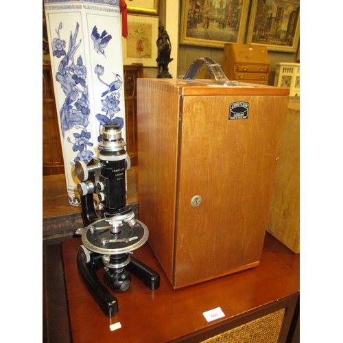 114 - J. Swift & Son London 29941 Microscope with Case