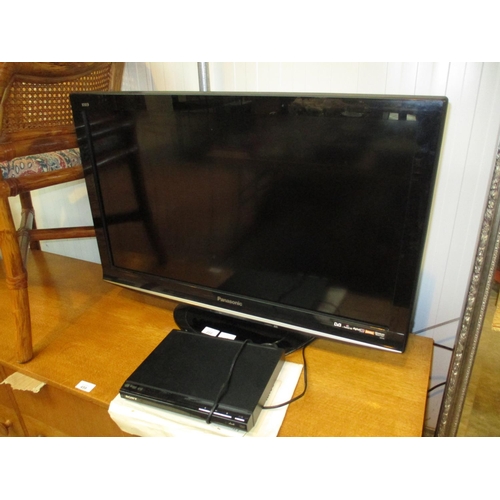 222 - Panasonic TV and Sony DVD with Remotes