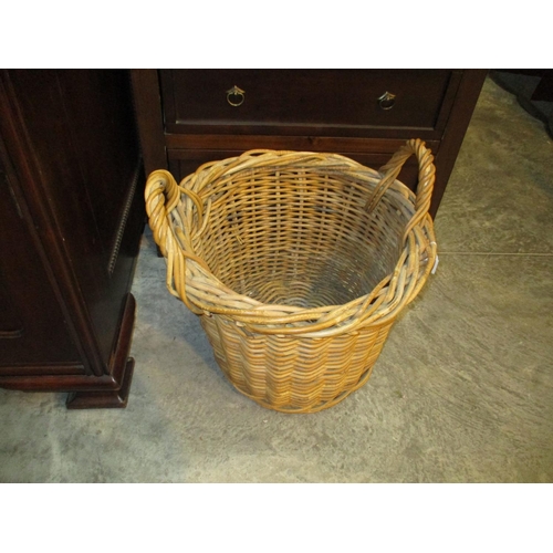 474 - Log Basket, 52cm diameter