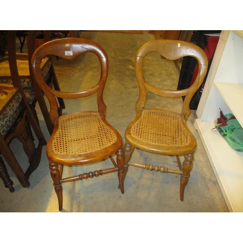 484 - Pair of Victorian Bedroom Chairs