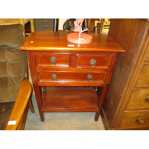 491 - Reproduction Mahogany Hall Table, 65cm