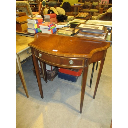 510 - Reproduction Mahogany Hall Table, 84cm