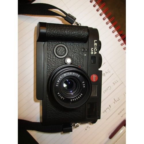 267 - Leica M6 Camera with Elmar-M 1:2 8/50 Lens