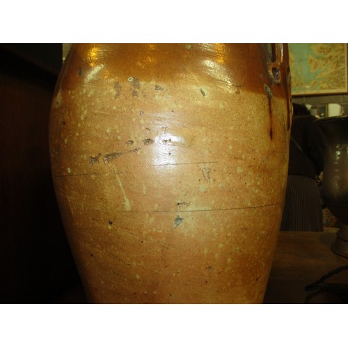 118 - Stoneware Flagon, 42cm