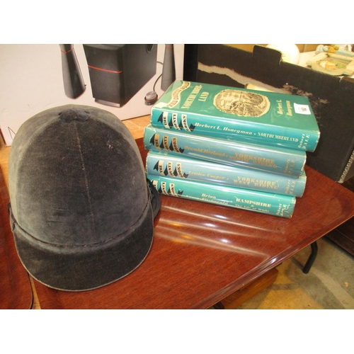 160 - Four Volumes of The Country Books and a Riding Hat