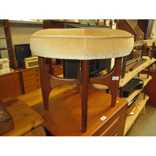 226 - G Plan Teak Dressing Stool