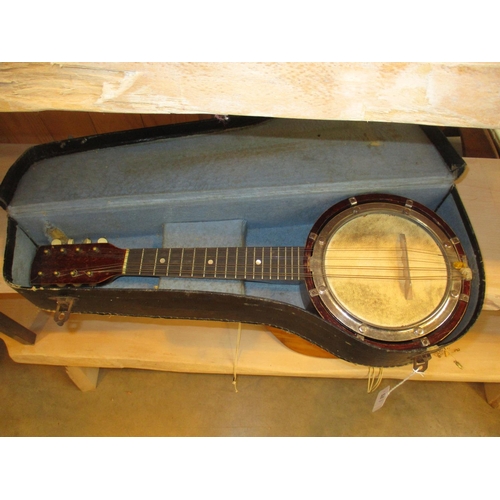 230 - Banjo with Case