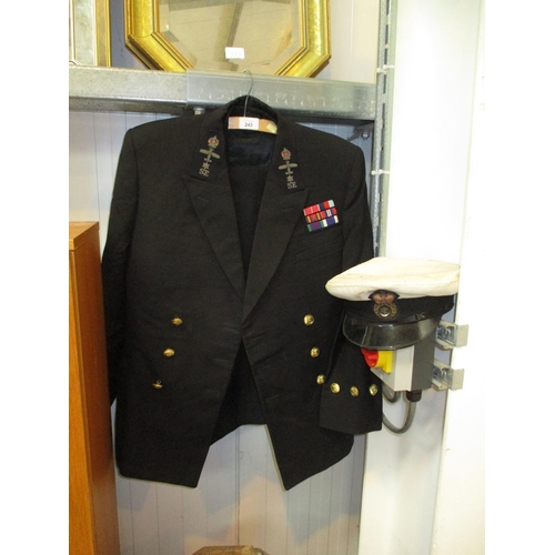 243 - Military Uniform, Dress Jacket and Cap