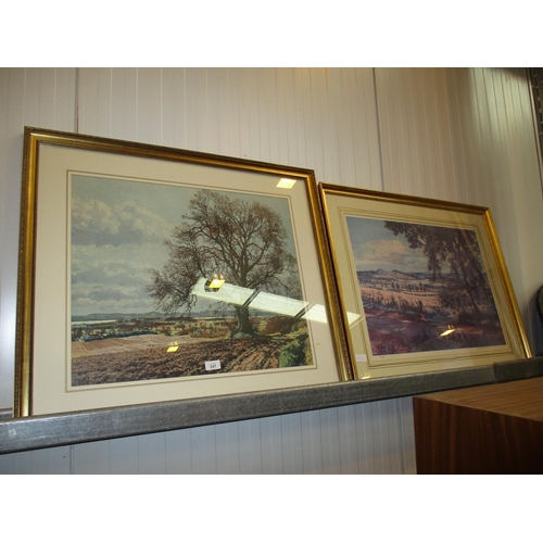 247 - James McIntosh Patrick Signed Print a View of Dundee 254/850 along with a Farm Land Print