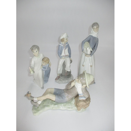 295 - Four Lladro Figures