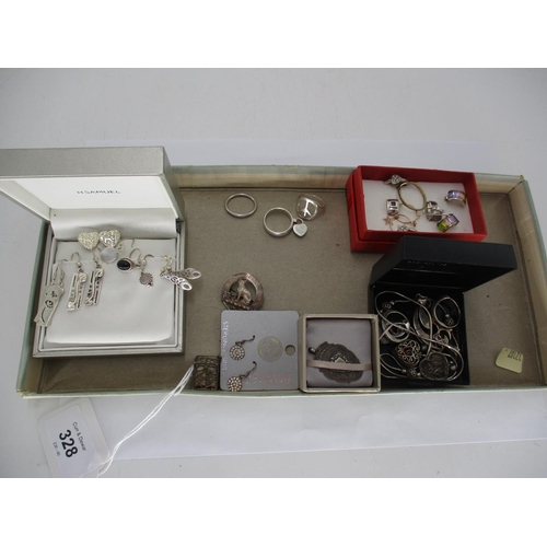 328 - Selection of Silver and Other Jewellery