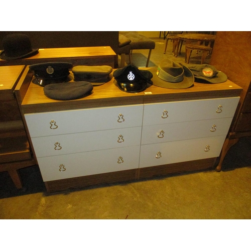 643 - Two Chests of 3 Drawers, each 61cm