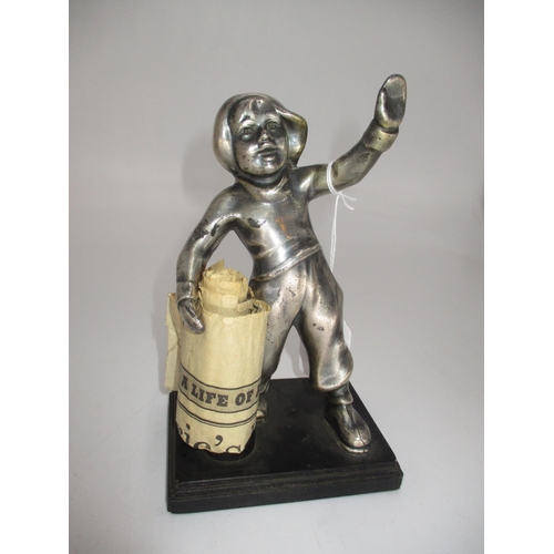 264 - Art Deco Metal Figure, 18cm