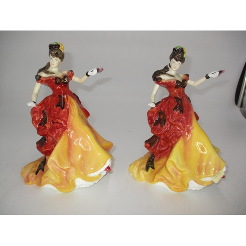 331 - Two Royal Doulton Figures Belle HN3703