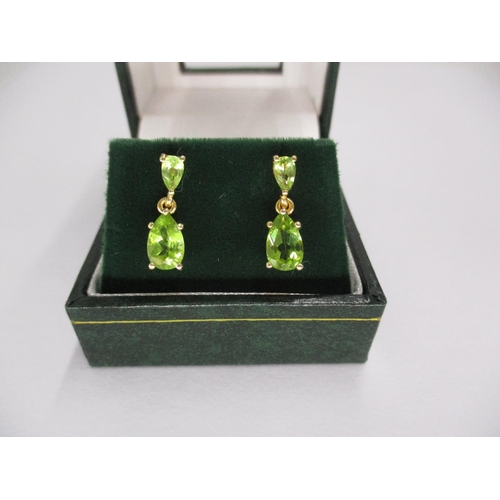 347 - Peridot Earrings