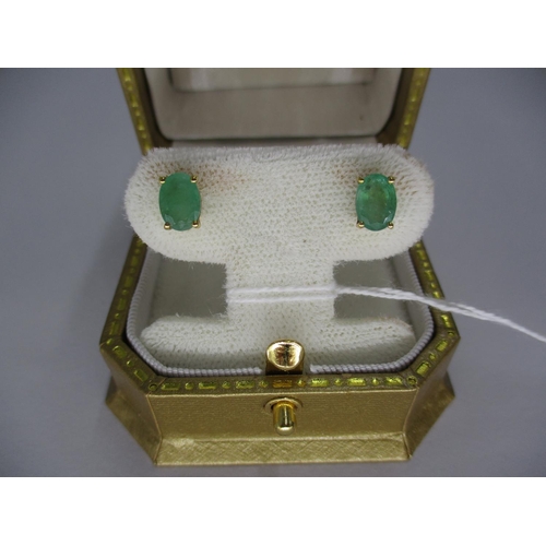 363 - Emerald Earrings