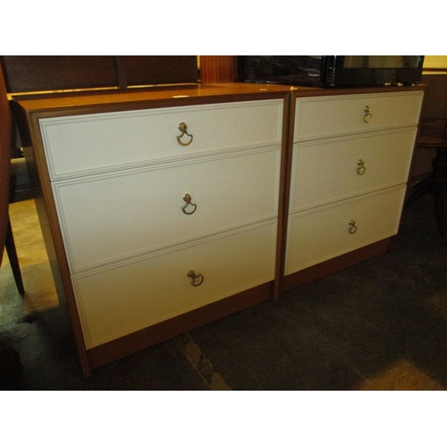 563 - Two Chests of 3 Drawers, each 66cm