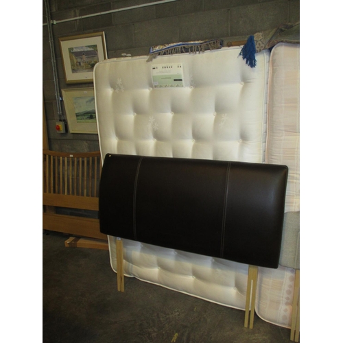 572 - Majesty Double Divan Bed with Headboard