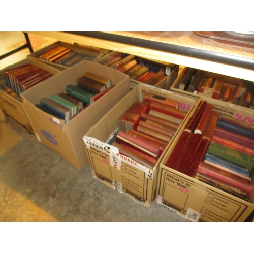 102 - Seven Boxes of Books including The Waverley Novels