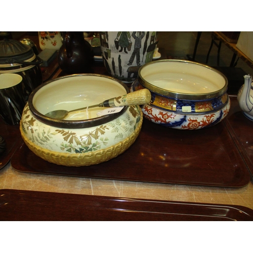 136 - Two MacIntyre Salad Bowls and a Server