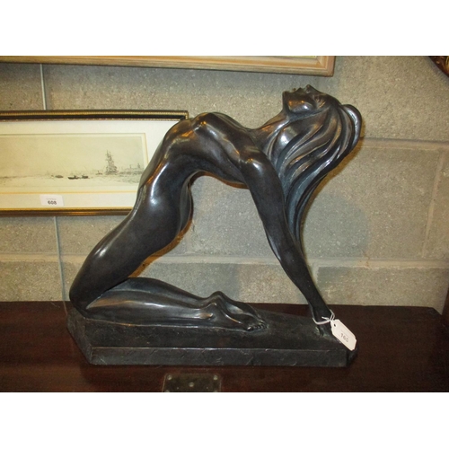 165 - Austin Figure of a Kneeling Woman, 38cm high