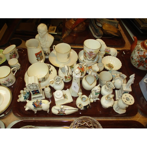 67 - Collection of Crested China