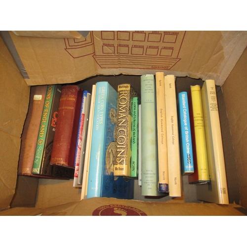 77 - Box of Books on Coins etc