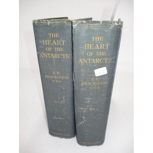 431 - Two Books The Heart of The Antarctic E. H. Shackleton C.V.O