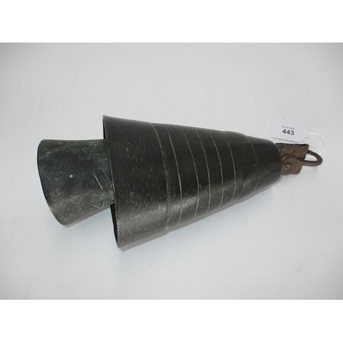 443 - Large Metal Animal Bell, 30cm