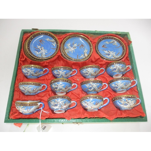 444 - Early 20th Century Japanese Porelain 25 Piece Dolls Tea Set