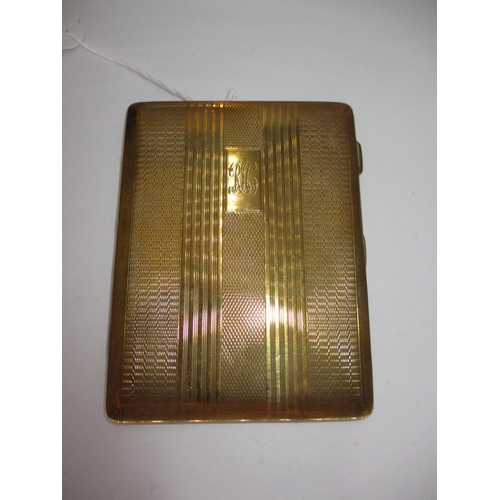 523 - Engine Turned Cigarette Case