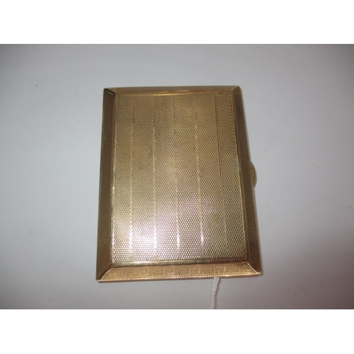 525 - 9ct Gold Cigarette Case, 67.3g