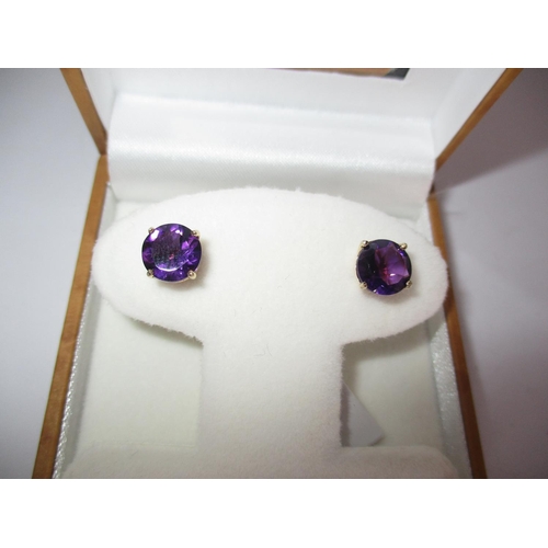 530 - Amethyst Earrings