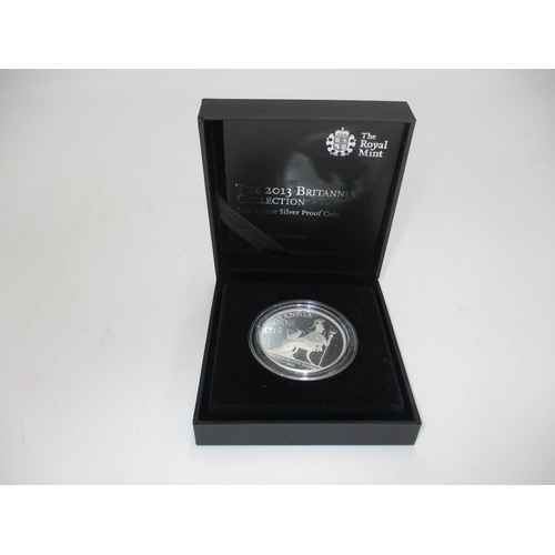 564 - Royal Mint The 2013 Britannia Collection One Ounce Silver Proof Coin