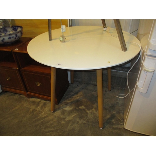 663 - Café Style Table, 90cm